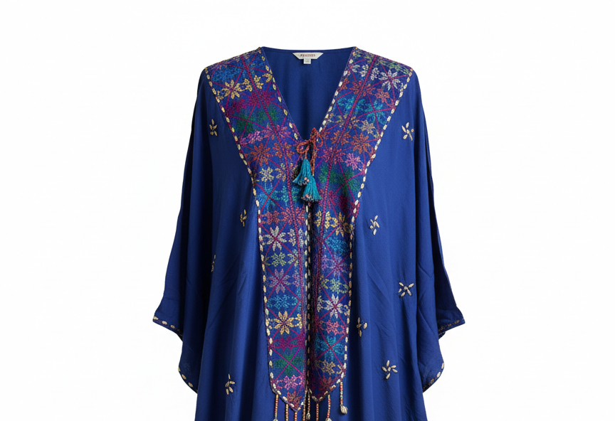 Zara Embroidered Kaftan